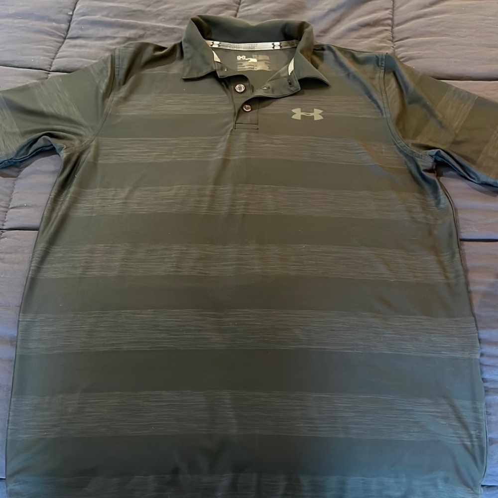 Mens under armor polo size small